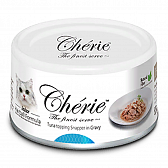 Pettric Cherie Hairball Для кошек с Тунцом и люцианом в подливе 80 гр