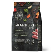 GRANDORF Fresh Cat STERILISED Duck&Sweet Potato