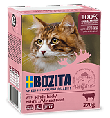 Bozita Для кошек кусочки в желе с рубленной Говядиной 370 гр
