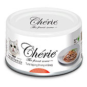 Pettric Cherie Hairball Для кошек с Тунцом и креветкой в подливе 80 гр