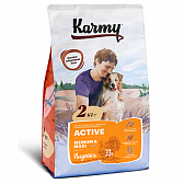 Karmy Specialized Active Medium&Maxi, Корм для собак для активных собак, средние и крупные породы, индейка