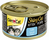 GimCat ShinyCat консервы для котят из тунца