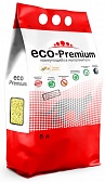 Комкующийся древесный наполнитель ECO-Premium с экстрактом ромашки