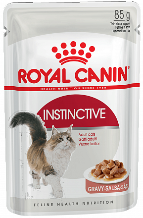 Royal Canin Instinctive Для кошек старше 1 года в соусе 85 гр